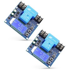 2 PCS Low Voltage Cutoff Controller DC 660V 30A Disconnect Module LCD