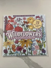 Wildflowers Adult Coloring Book (31 One-Sided Designs on Thick Paper) (Artist'S 