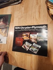 1974 Chrysler Plymouth Full Line Sales Brochure Barracuda Oem Original 1974 Chrysler Plymouth Full Line Sales Brochure Barracuda Oem Original