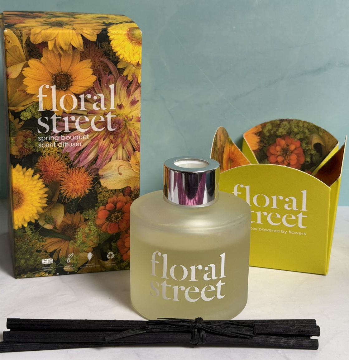 Floral Street Spring Bouquet Scent Diffuser 100ml Floral Spring NWB Vegan RRP£42