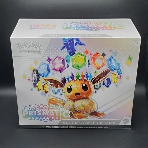 Prismatic Evolutions - Elite Trainer Box (ETB) - Pokemon TCG - New & Sealed #205