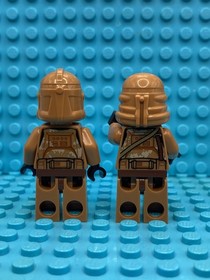 Lego Star Wars Geonosis Clone Trooper & Airborne Clone Trooper Minifigure 75089 