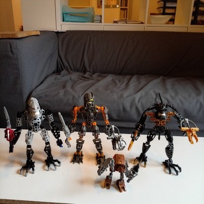 Lego Bionicle Konvolut Vezon 8764 + Reidak 8900 + Hewkii Inika 8584 + Velika 8721