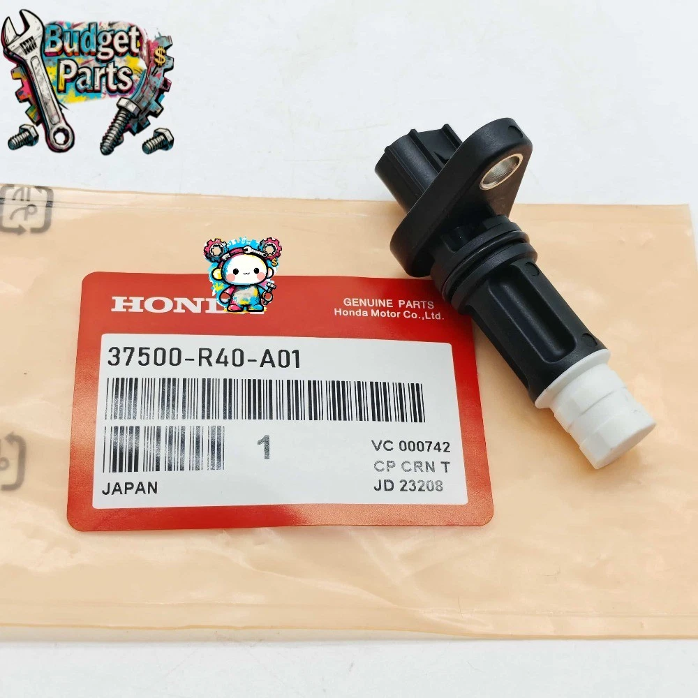 VekAuto 1 Stk. Kurbelwellenpositionssensor für HONDA Accord VII Limousine 2.0 2.4 2003-2008 Robustes Metall Kunststoff Schwarz Motor Kurbel CKP Sensor