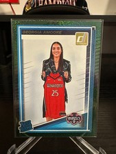 2025 Panini Donruss WNBA - Rated Rookie Georgia Amoore #96 Green Shimmer