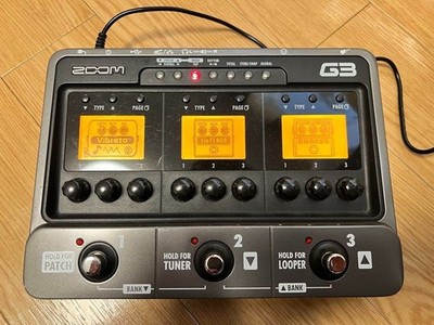 Zoom G3 Gitarreneffekte & Verstärker Simulator Pedal Multi Prozessor...