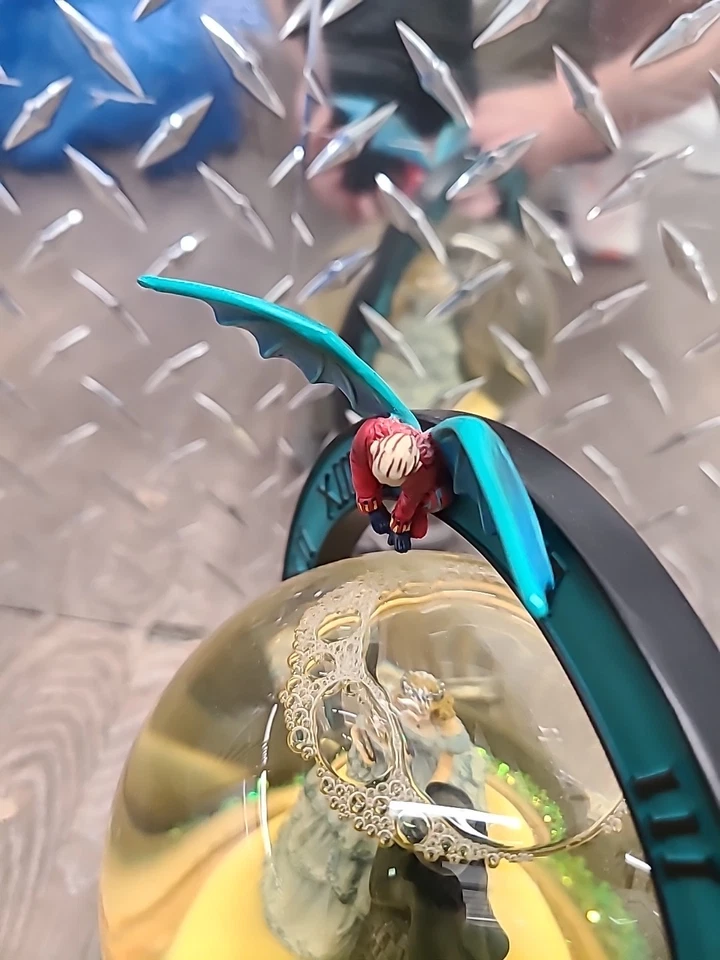 Wicked Musical Snow Globe Oz 2003 Broadway FOR GOOD Steampunk Clean *see Descrip - Image 3 of 4