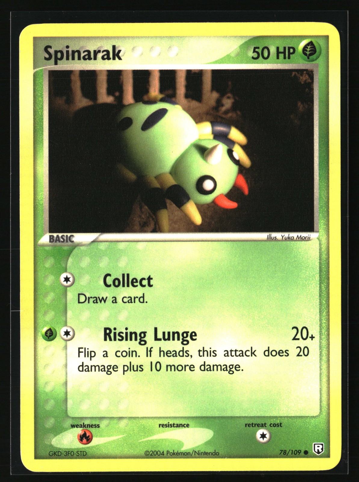 Spinarak Common Team Rocket Returns 78/109 NM