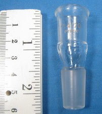 PYREX ADAPTER CONNECTING 14/20 TO  14/20 FREE SHIPPING     EE