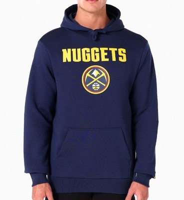 New Era - NBA Denver Nuggets Logo Hoodie - Blau
