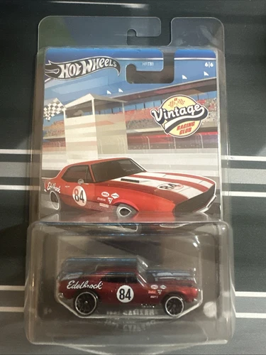 Hot Wheels Vintage Racing Club ☆CHASE☆ 1967 Camaro Red With a Protector Case
