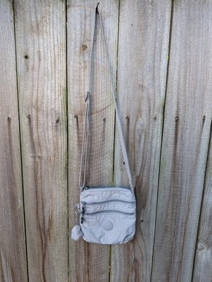 Kipling Alvar Extra Small Mini Bag in Cool Fog Gray Crossbody Bag