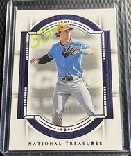 2024 Carson Williams Rays 2/3 Panini National Treasures Purple Parallel #51