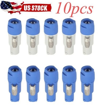 (5 EACH) NAC3FCA & NAC3FCB PowerCON Cable Connector Replacement for Neutrik
