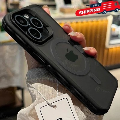 Magnetic Phone Case For iPhone 17 16 15 14 13 12 Pro Max Plus Bumper Hard Cover