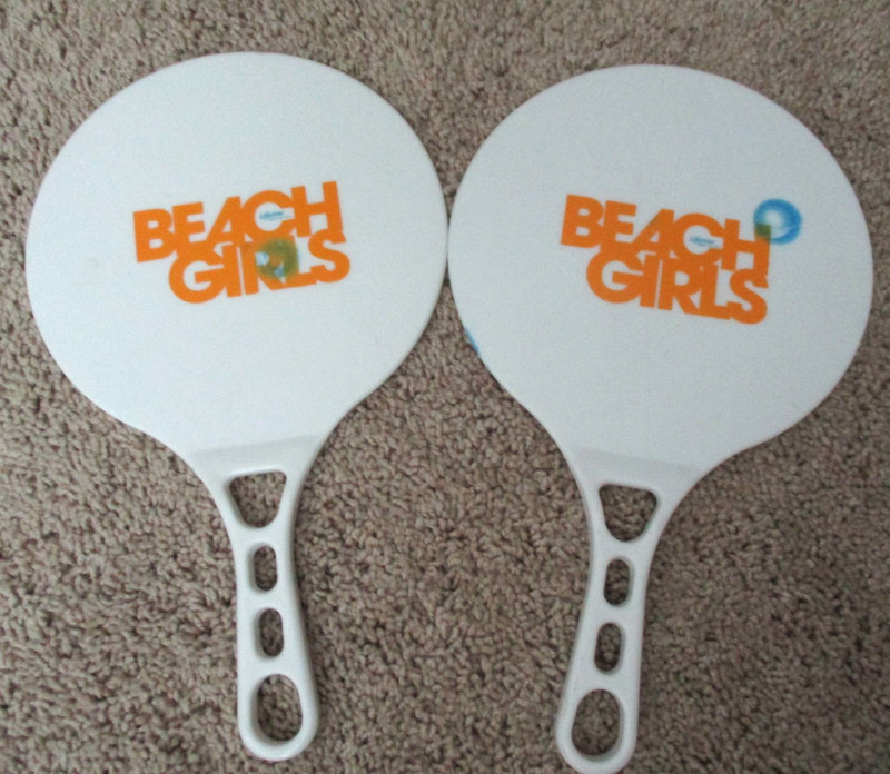 Lifetime Beach Girls Paddle Ball Beach Set TV Promo Item
