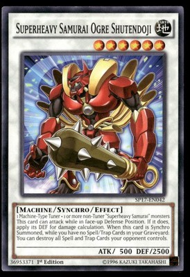 Superheavy Samurai Ogre Shutendoji Star Pack - Battle Royal SP17-EN042  Yugioh LP | eBay