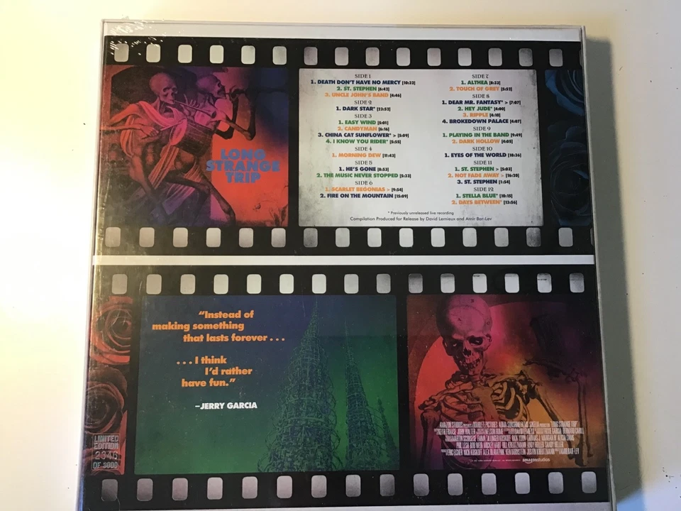 Grateful Dead Long Strange Trip Soundtrack 6 LPs RARE OOP Ltd Edition of 3000 - Image 2 of 3
