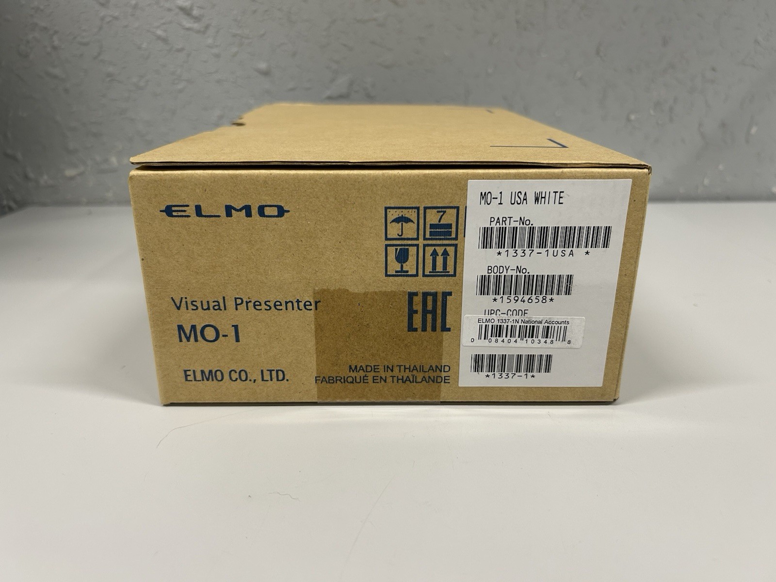 NEW ELMO MO-1 Visual Presenter Document Camera USA White MPN 1337-1 USA USB HDMI