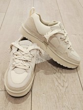 NEW UGG SIZE 9 WOMEN'S LO LOWMEL LACE UP SNEAKERS JASMINE MADE IN CAMBODIA