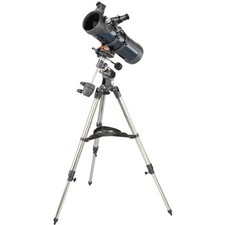 Celestron AstroMaster 114EQ 114mm f/8.8 Newtonian Reflector Telescope with Germa