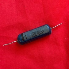 used Ajax .1 @ 400v Blue Molded Capacitors for Fender - Magnatone meas. .087 uF