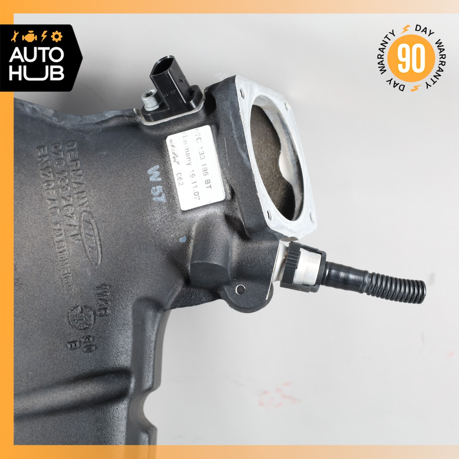 08-15 Bentley Continental GT Speed 6.0L Engine Motor Air Intake Manifold OEM 87k