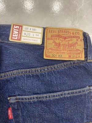パンツ Levi Strauss & Co. 501 XX 1955 W30 L34 Levi's Vintage 1955 501XX Size 30/34 K | eBay