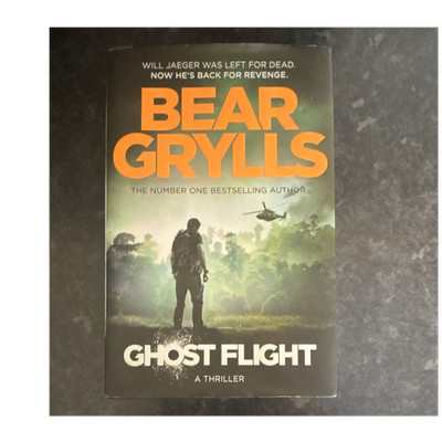 Bear Grylls Ghost Flight Hardcover Orion Books Thriller English 2015