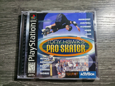 Tony Hawk's Pro Skater (Sony PlayStation 1, 1999) PS1 Complete W/ Manual CIB