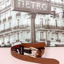 Coach F78180 Brown Classic Belt