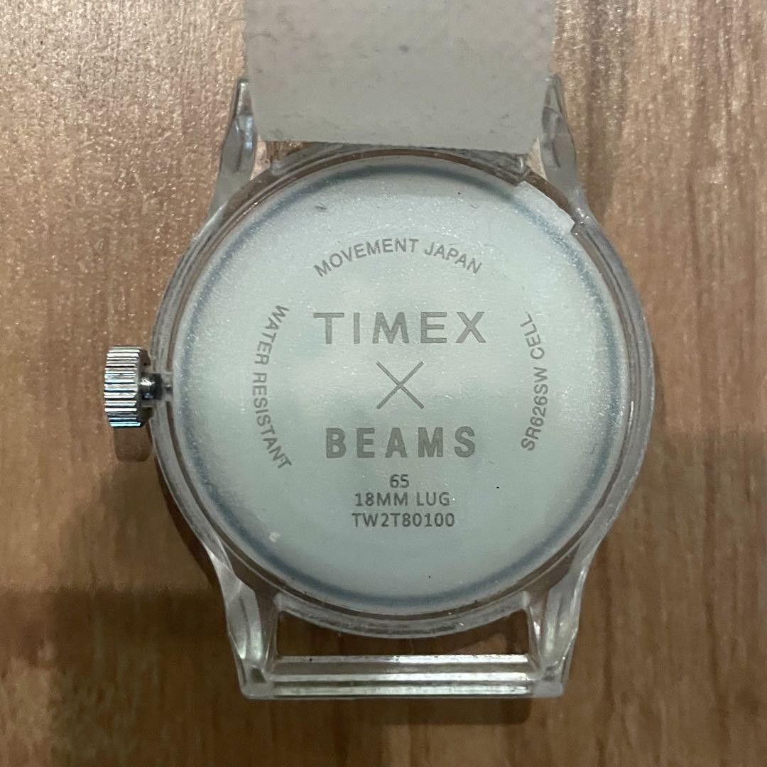 TIMEX x BEAMS BOY Originals Camper Skeleton Watch 35mm Clear