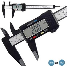 6" 150mm Digital Caliper Micrometer LCD Gauge Vernier Electronic Measuring Tool
