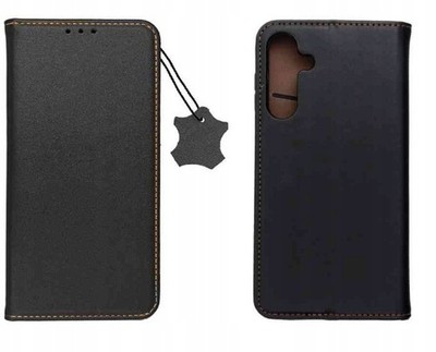 FÜR SAMSUNG GALAXY S23 - Forcell ECHT LEDER Tasche Cover Case Etui Hülle SCHWARZ