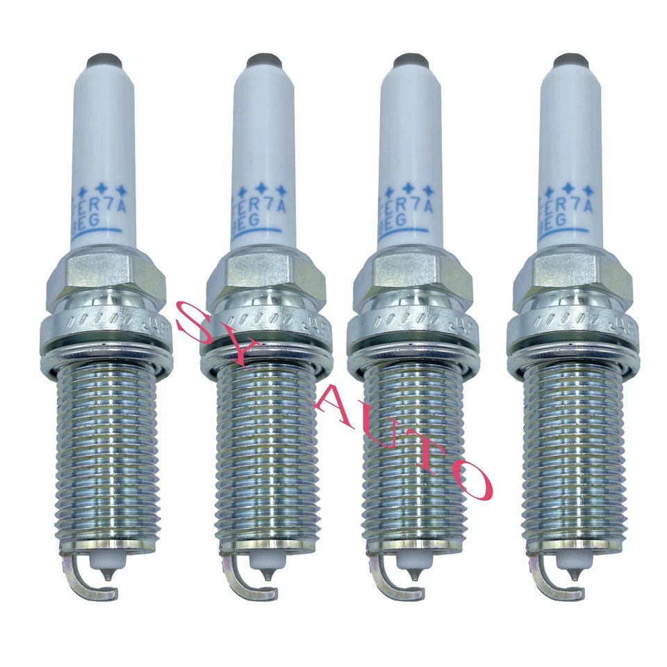 Caja de 4 bujías láser platino NGK OEM PLFER7A8EG para Audi S3 2015-2020 Foto 2 de 4