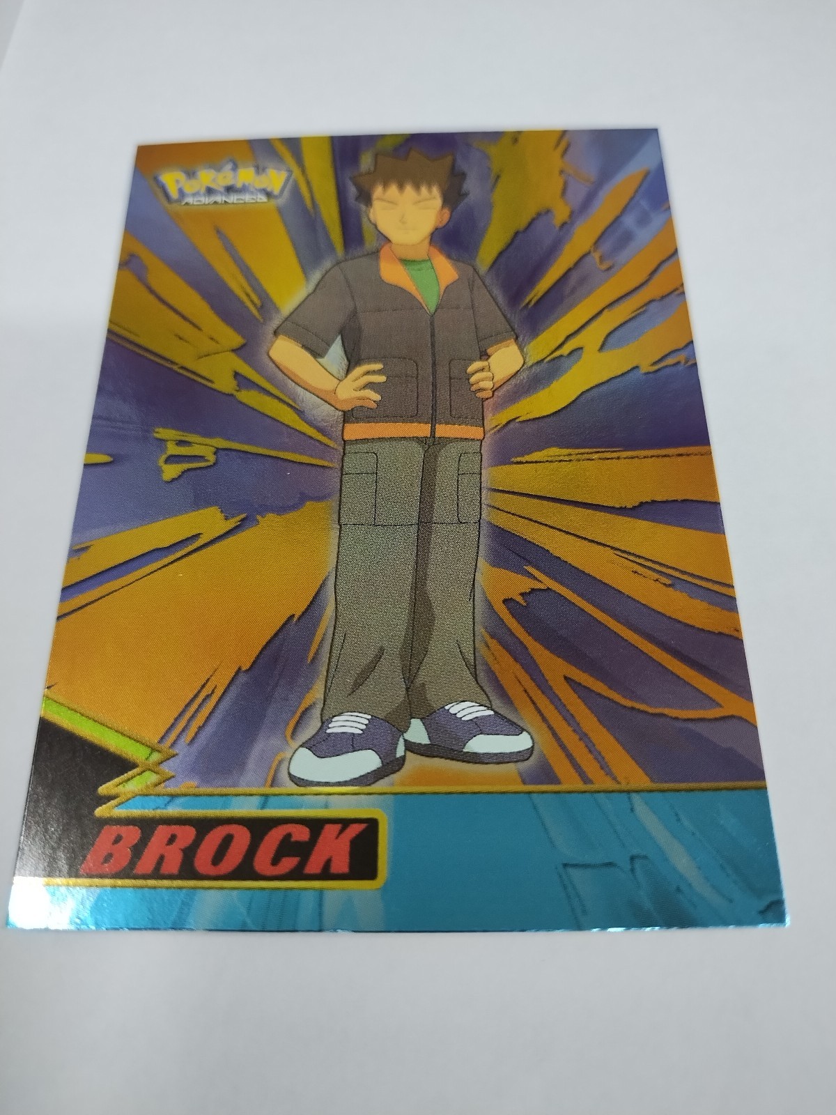 MINT/NM Brock #4 Topps Advanced Holo Foil Excellent Pokemon Card 2003 Rare Sr