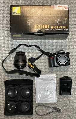 Nikon D3100 / Kamera / 14.2MP DSLR / Digitalkamera / Kit-GDX II 18-55mm Objektiv