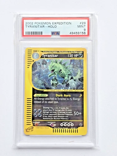 Pokemon Tyranitar 29/165 - Holo - PSA 9