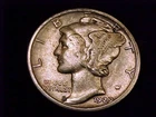 1929-S  Mercury Dime, Fine to Very Fine in Grade