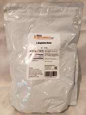 PURE L-ARGININE BASE POWDER by BULK SUPPLEMENTS - 2.2 POUND BAG 1kg 