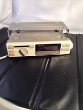 SONY UNDER THE CABINET RADIO COMPLETE WITH BRACE, WORKS, SOUNDS GOOD