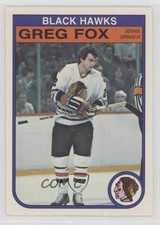 1982-83 O-Pee-Chee Greg Fox #65 0m8e