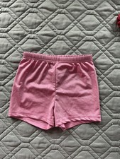 Metallic Shiny Dance-gymnastics Girls Shorts Size 130 NewNoTags PolyesterSpandex