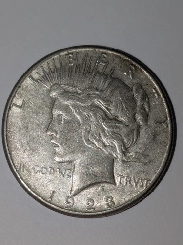 1923 S Peace US Silver Dollar, 90% Silver US Coin, 149