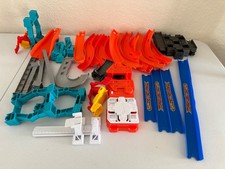 Hot Wheels Track Lot Power Booster, Curves, Turns, Joiner More