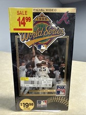 1996 World Series New York Yankees vs Atlanta Braves VHS 1996