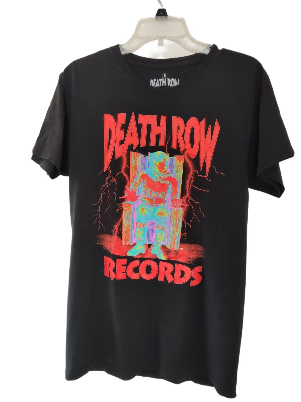 FILA T shirt Death Row Records nera Small Neon colori RARI