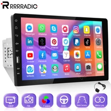 9" Single 1 Din Car Stereo Touch Screen Radio Bluetooth FM USB MP5 Player + MIC