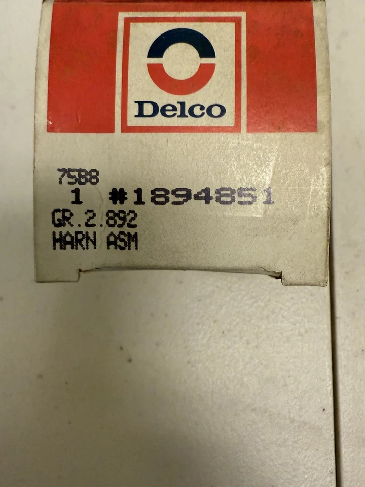 Arnés interruptor señal de giro ACDelco 1894851 para Chevrolet, GMC 1982 1983 P20 P30 Foto 4 de 4