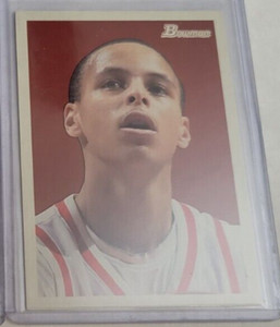 2009-10 Bowman 48 Style Stephen Curry #'d1543/2009 For One on Right